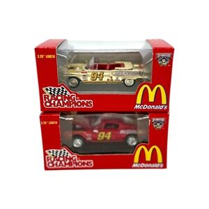 Racing Champions McDonalds Bill Elliott 94 NASCAR 50th Anniversary 2 Car Set